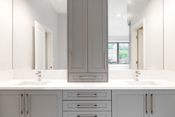 Bathroom Cabinet Refacing in Fort Worth