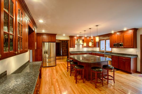Cherry Kitchen Cabinet Repair in Fort Worth